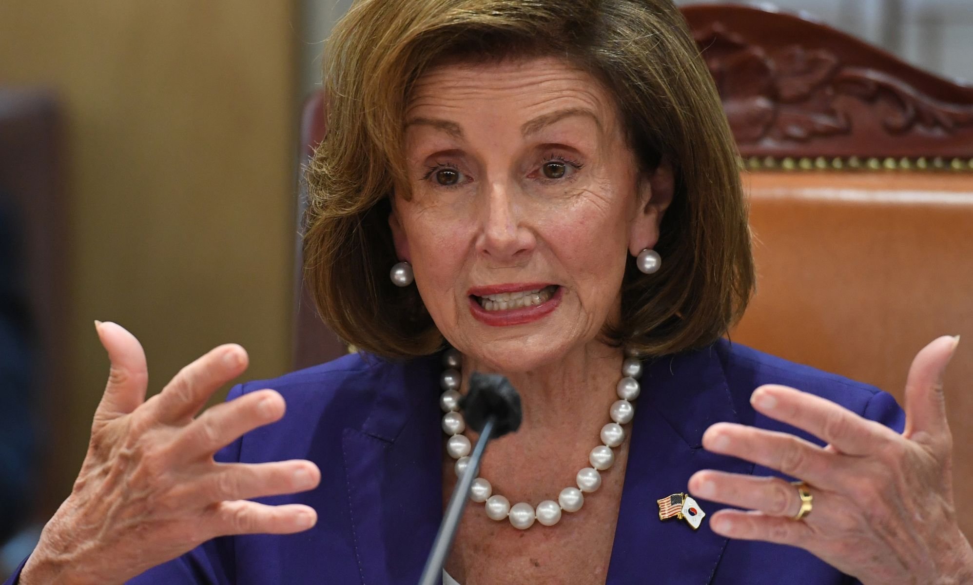 Nancy Pelosi says she refused to drop trans protec