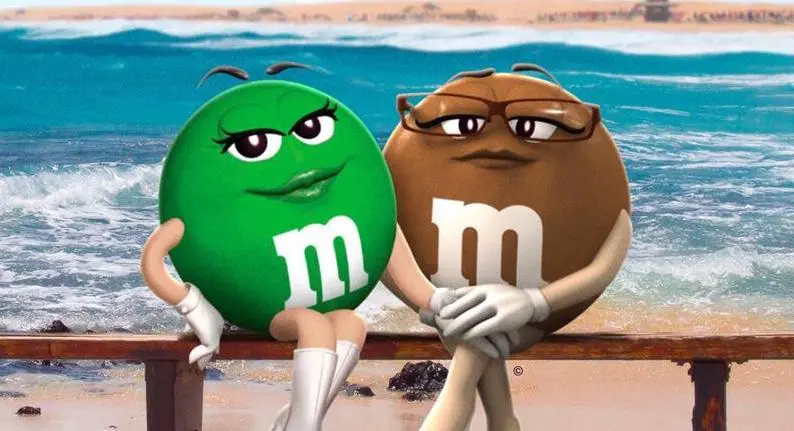 Miss Green M&M - Is it hot out here, or is it just me?