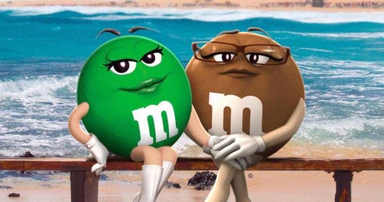 Wait, are those M&Ms lesbians?