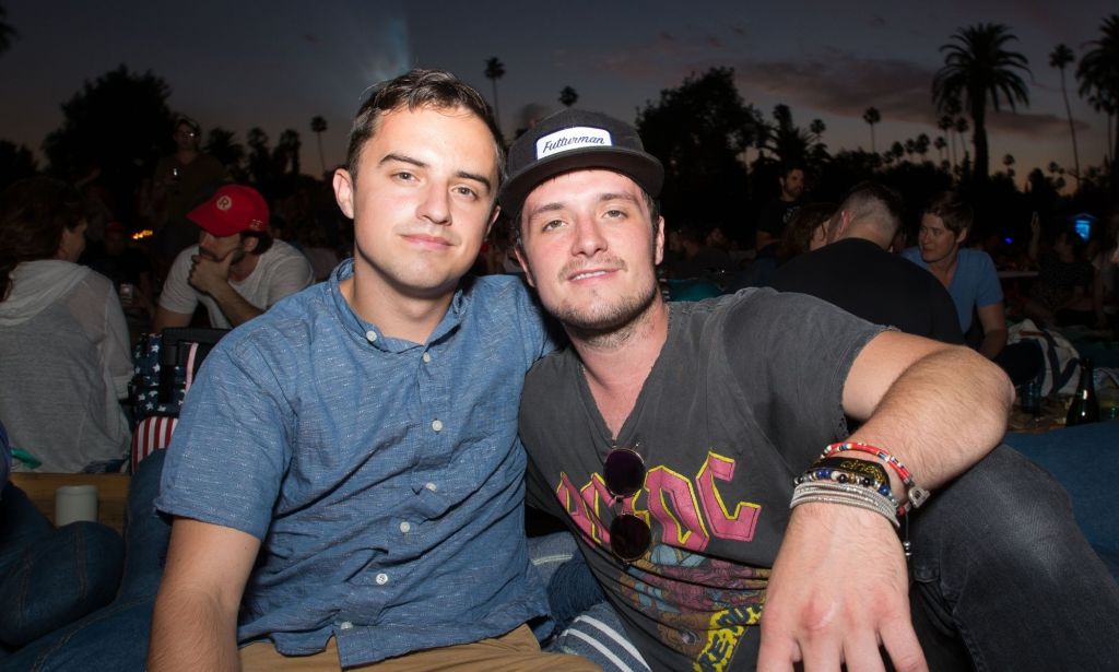 Connor Hutcherson and his brother Josh Hutcherson.