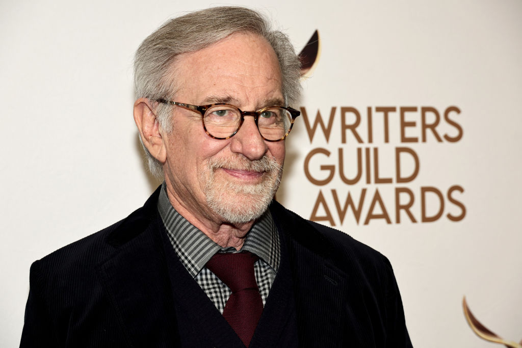 Steven Spielberg attends the 75th Annual Writers Guild Awards at The Edison Ballroom on March 05, 2023 in New York City.
