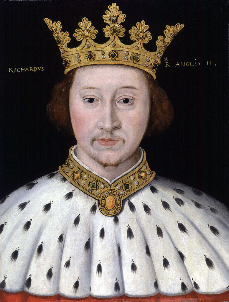 A portrait of King Richard II