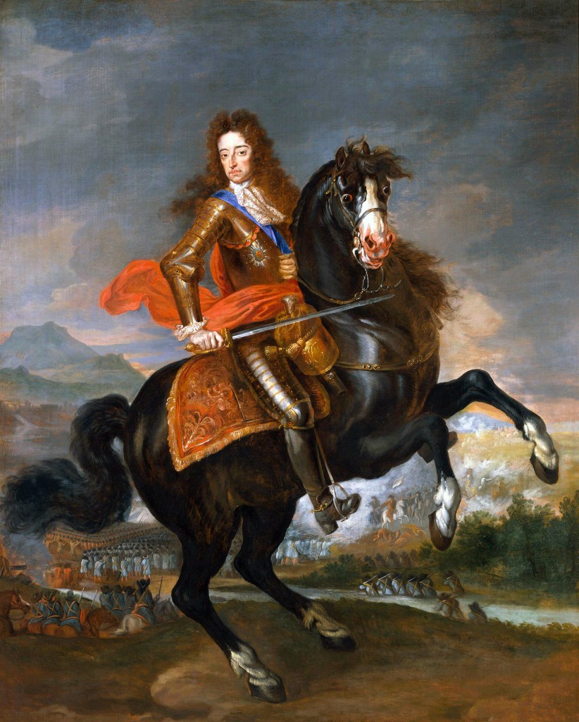 A painting of King William III by an unknown artist circa 1690.