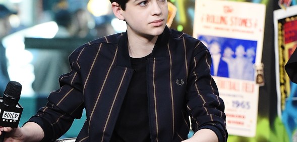 Joshua Rush attends Build Series to discuss 'Andi Mack' at Build Studio on February 21, 2018 in New York City.