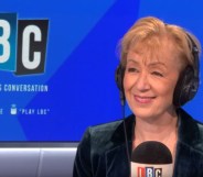 Andrea Leadsom appearing on LBC