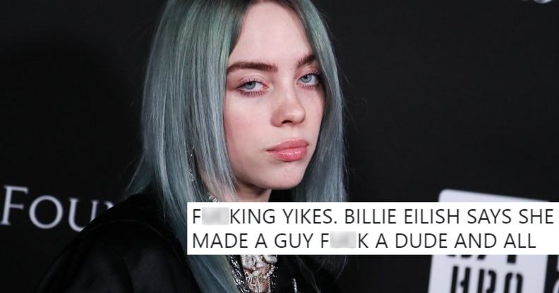 Billie Eilish attends the Sean Penn J/P HRO gala benefiting J/P Haitian Relief Organization and a coalition of disaster relief organizations at Wiltern Theatre on January 05, 2019 in Los Angeles, California.