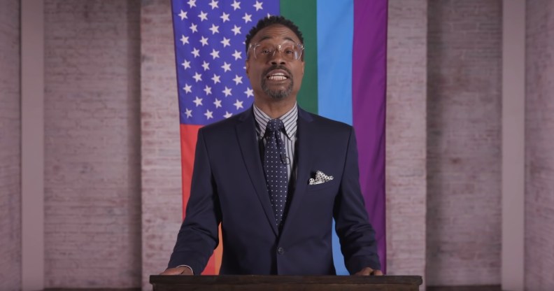 Billy Porter speaks onstage at the 78th Annual Peabody Awards Ceremony on May 18, 2019 in New York City.