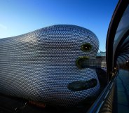 Bullring Shopping Centre in Birmingham, England.