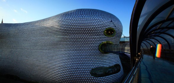 Bullring Shopping Centre in Birmingham, England.