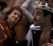 Rami Malek as Freddie Mercury in Bohemian Rhapsody