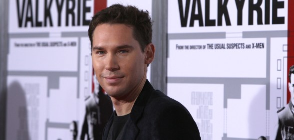 Director Bryan Singer arrives on the red carpet of the Los Angeles premiere of 'Valkyrie' at the Directors Guild of America on December 18, 2008 in Los Angeles, California.
