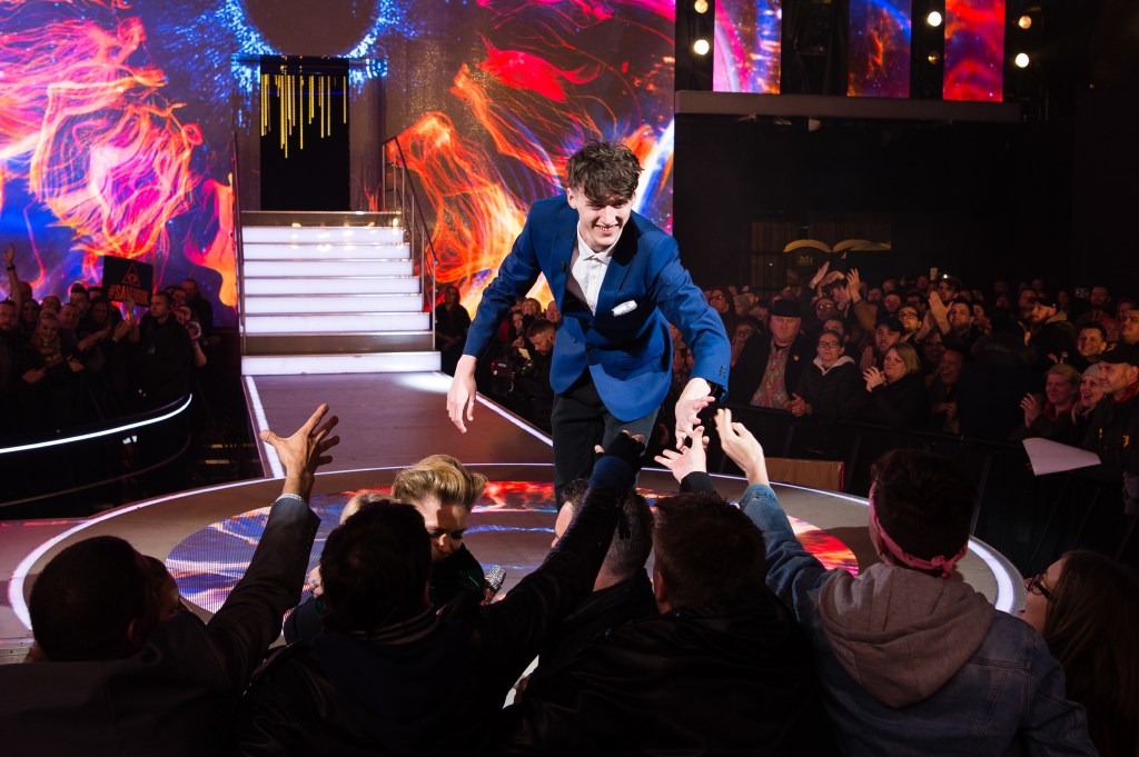 Cameron Cole wins the Big Brother Final 2018 at Elstree Studios on November 05, 2018 in Borehamwood, England.