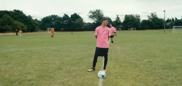 Black Country Fusion FC players in the Carling #MadeLocal campaign