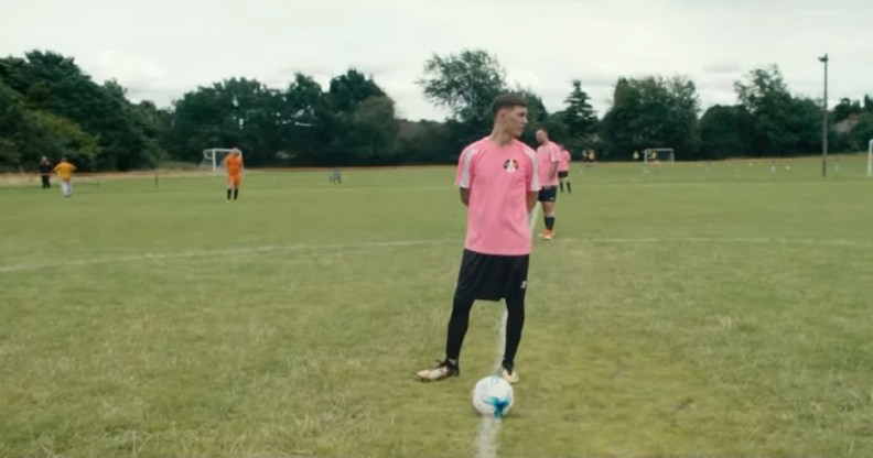 Black Country Fusion FC players in the Carling #MadeLocal campaign