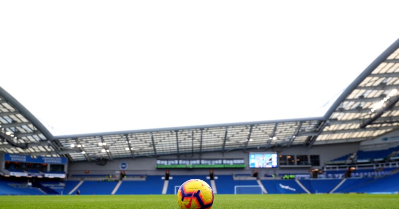 Brighton's Amex stadium ahead of the Premier League match between Brighton & Hove Albion and Chelsea FC