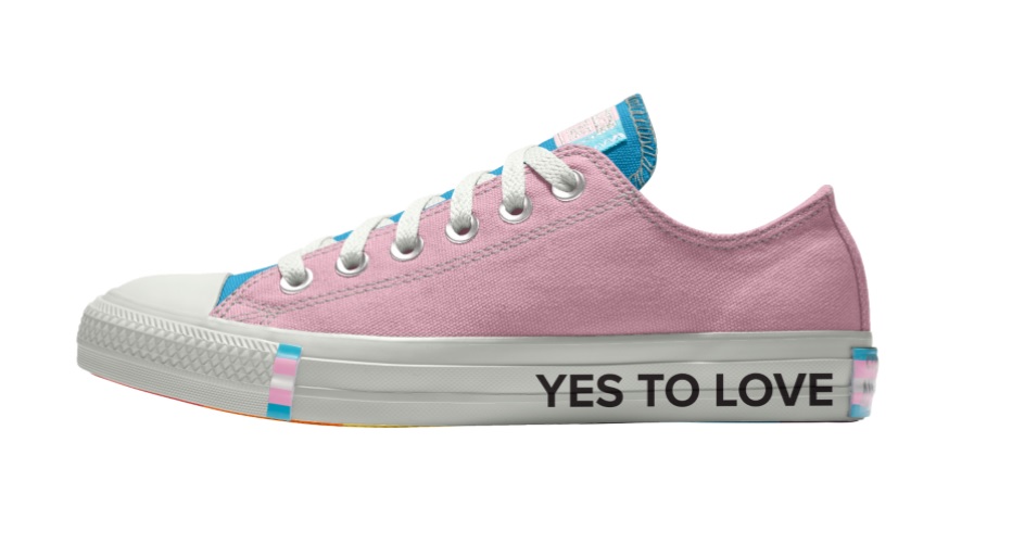 Converse releases new Pride collection that both rainbow and trans flag designs |
