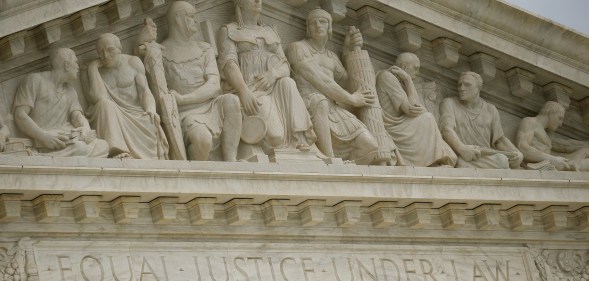 Front of The Supreme Court.