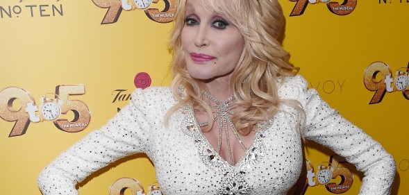 Dolly Parton attends the gala evening of Dolly Parton's '9 to 5' The Musical at The Savoy Theatre on February 17, 2019 in London, England.