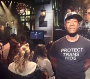 Don Cheadle wore a 'protect trans kids' t-shirt