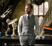 Fans got very smutty about the gay Dumbledore meme