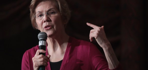 Elizabeth Warren, who has clarified her views on trans people