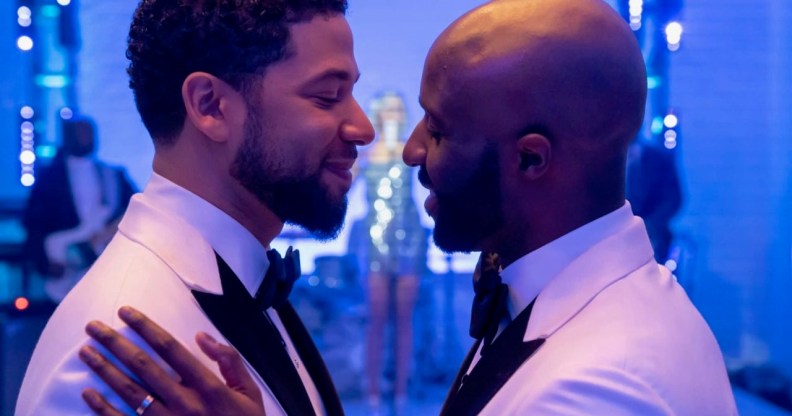 Jussie Smollett and Toby Onwumere on Empire