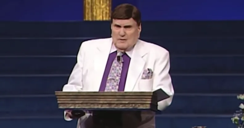 Ernest Angley, an anti-gay Evangelist accused of sexual abuse
