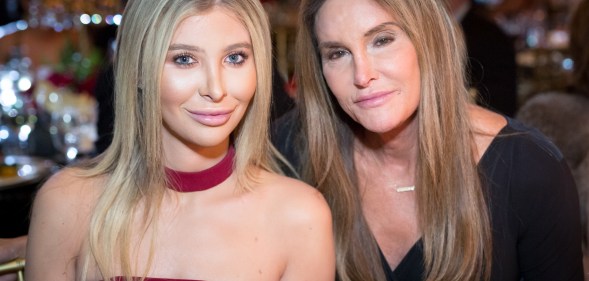 Caitlyn Jenner with girlfriend Sophia Hutchins.