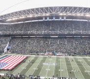 A picture of the CenturyLink Field on December 30, 2018 in Seattle, Washington, the location where the alleged hate crime took place.