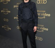 Timothee Chalamet at the Golden Globes