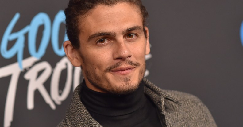 Actor Tommy Martinez arrives for the "Good Trouble" premiere at The Palace Theatre in Downtown Los Angeles on January 8, 2019.
