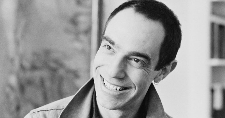 English director, stage designer, artist and author Derek Jarman pictured in May 1980, was honoured with a blue plaque.