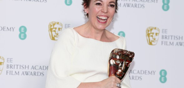 Olivia Colman wins Leading Actress award for The Favourite at the Baftas 2019.