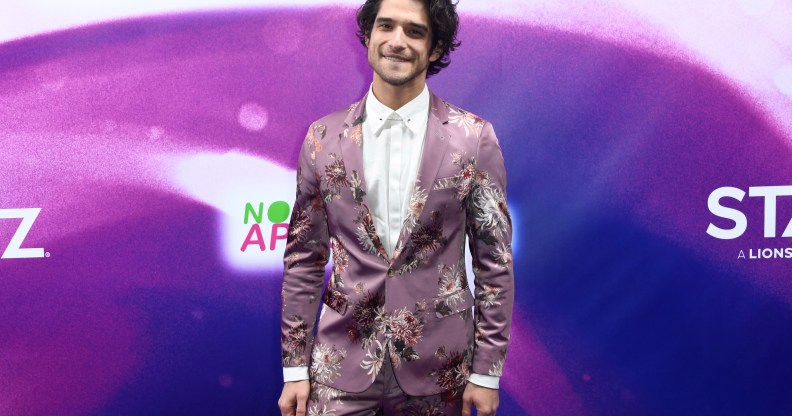 Tyler Posey attends the premiere of 'Now Apocalypse' where he plays a gay character for the first time.