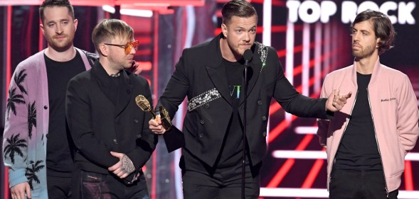 Imagine Dragons used their acceptance speech at the Billboards Music Awards to call for a ban on conversion therapy.