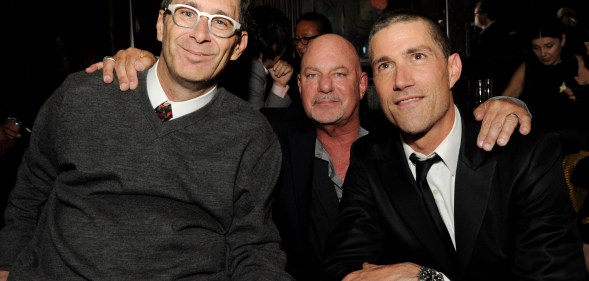 Fast and the Furious director Rob Cohen, Marc Moss and Matthew Fox in Los Angeles, 2012