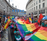 London Pride on Regent's Street, 2017