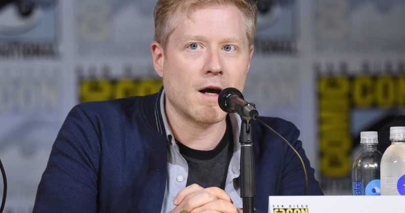 Actor Anthony Rapp, who has criticised a film producer for siding with Bryan Singer