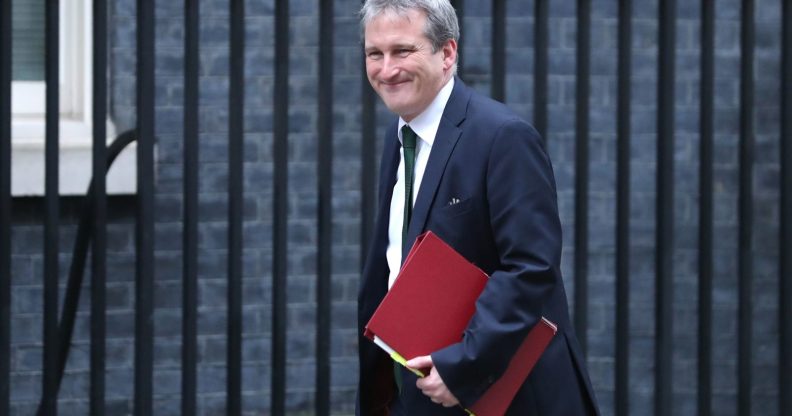 Britain's Education Secretary Damian Hinds.