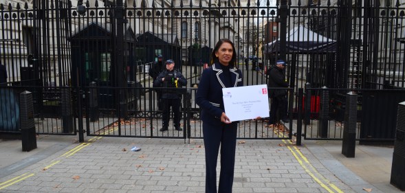 Photo of Gina Miller, Brexit campaigner.
