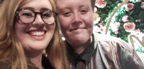 Couple Ruth Wilkins and Leo Rogers