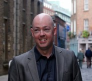 Author of trans novel John Boyne in Dublin.