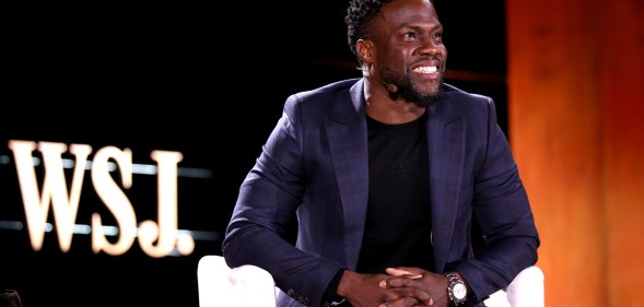 Comedian Kevin Hart attends the WSJ Tech D.Live at Montage Laguna Beach on November 13, 2018 in Laguna Beach, California.