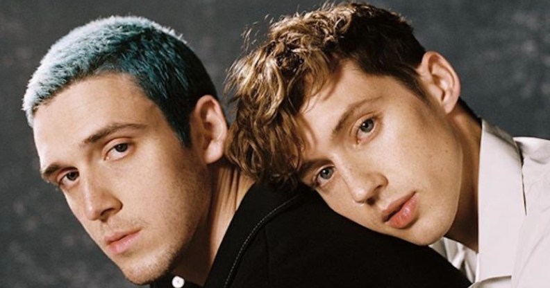 Lauv and Troye Sivan, who are rumoured to be boyfriends