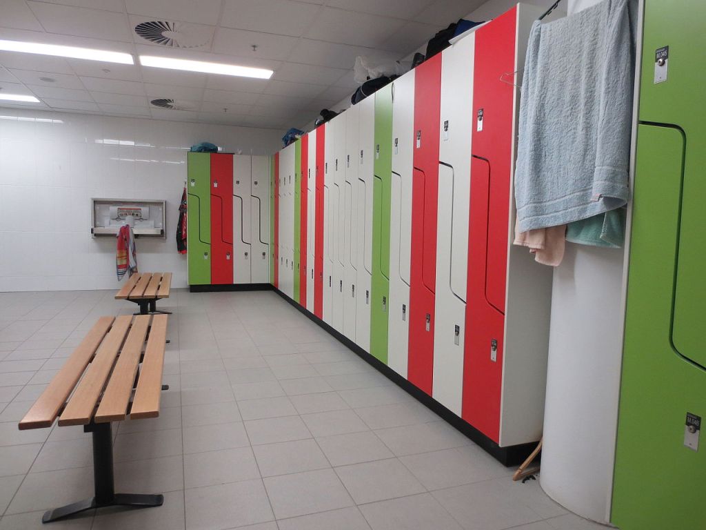 Changing rooms representing a changing room where a trans teenager was attacked