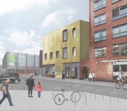 CGI of Manchester's LGBT+ centre