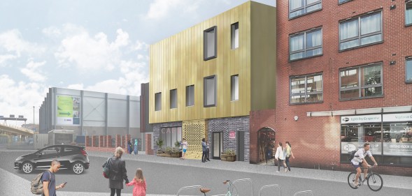 CGI of Manchester's LGBT+ centre