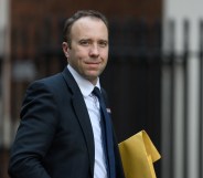 health secretary Matt Hancock, who pledged to ensure there is a "specific focus" on LGBT+ mental health as the UK marks Time to Talk Day