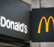 File photo. A branch of McDonald's.