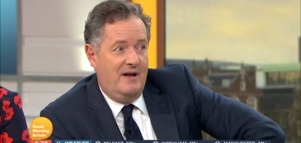 Good Morning Britain host Piers Morgan